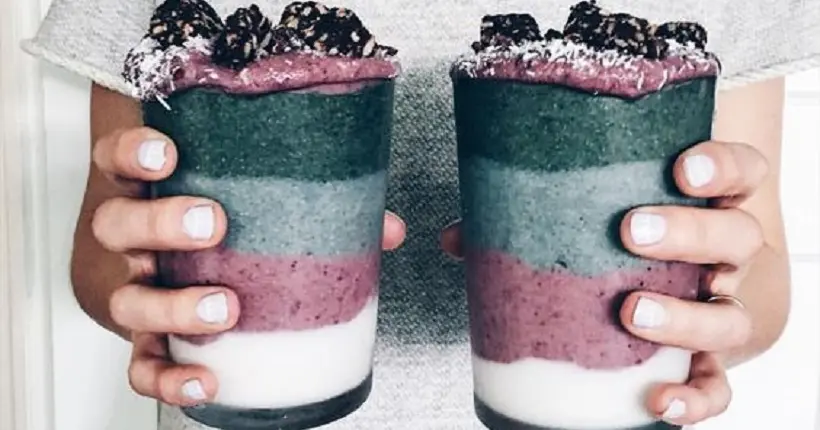 Le smoothie à étages : la boisson colorée qui cartonne sur Instagram
