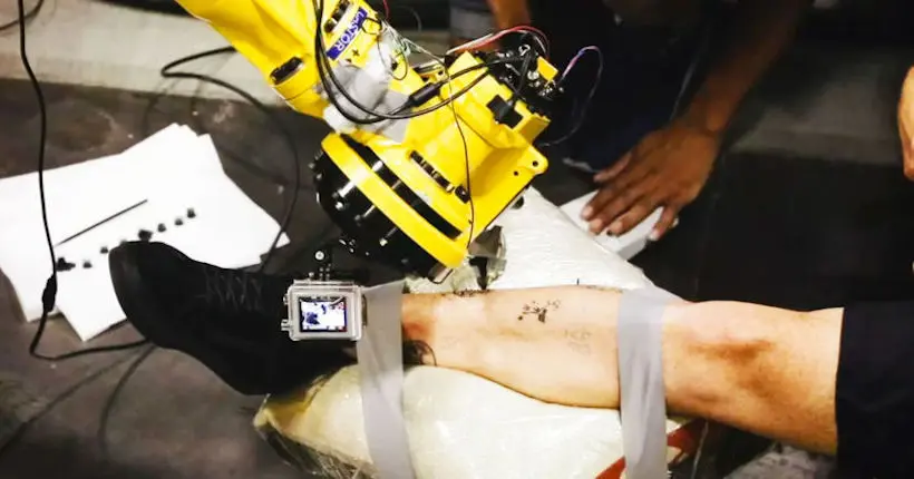 Votre prochain tatouage pourrait bien être l’œuvre d’un robot