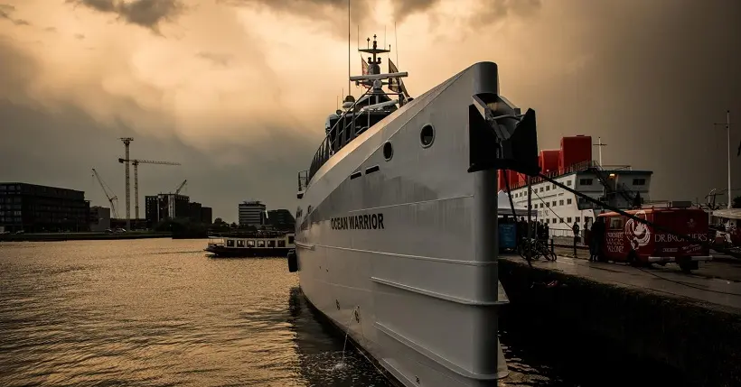 Sea Shepherd débarque avec un nouveau navire contre les chasseurs de baleines