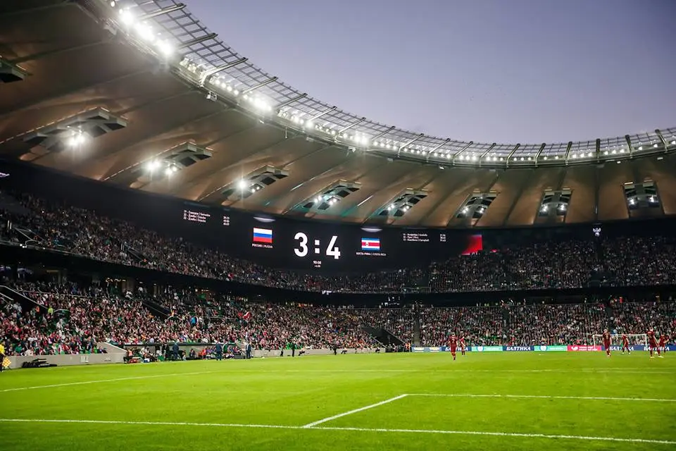 Le nouveau stade du FC Krasnodar se pare d’un écran 360°