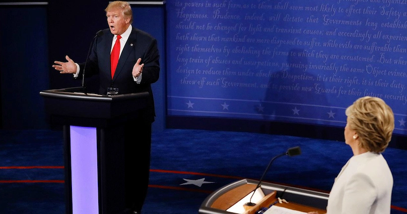 La prestation de Trump lors du dernier débat présidentiel a bien fait marrer les internautes