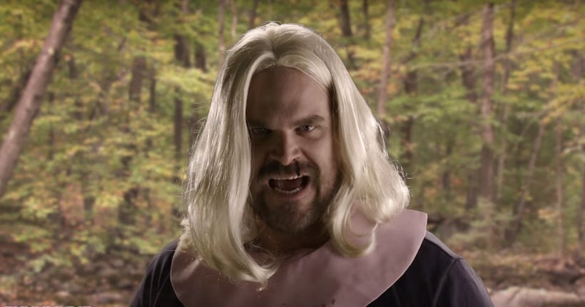 Vidéo David Harbour Aka Le Shérif Jim Hopper Dans Stranger Things Se Prend Pour Eleven 3041