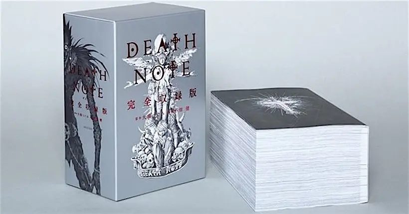 Un mega livre Death Note de 2 400 pages regroupe tous les tomes du manga