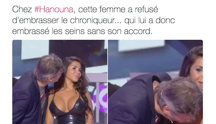 Vidéo : en direct chez Hanouna, une agression sexuelle