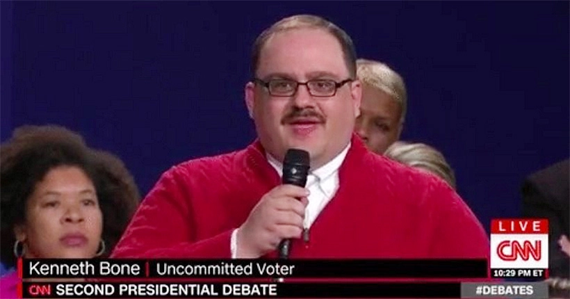 Ken Bone, le monsieur Tout-le-Monde qui a gagné le deuxième débat de la présidentielle américaine