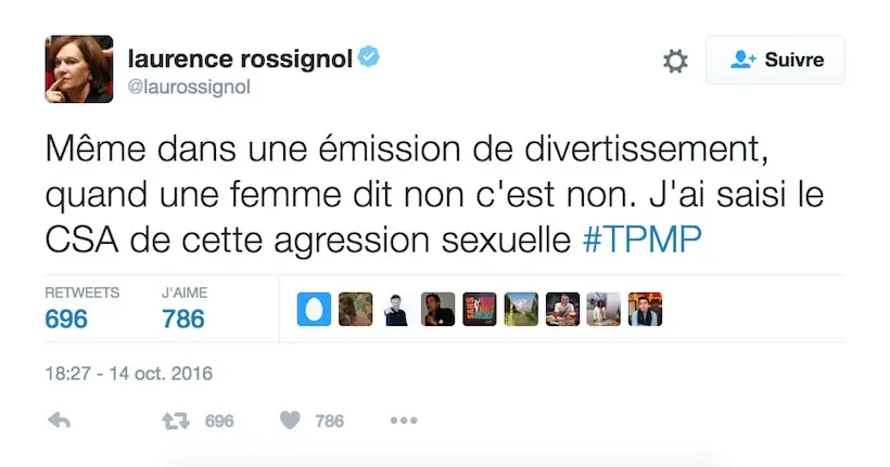 La ministre Laurence Rossignol saisit le CSA suite à l’agression sexuelle chez Hanouna