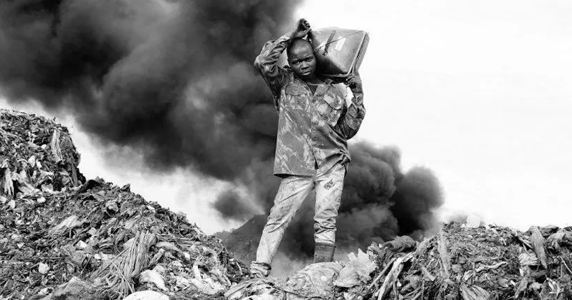 Des images puissantes pour nous rappeler le danger des déchets électroniques
