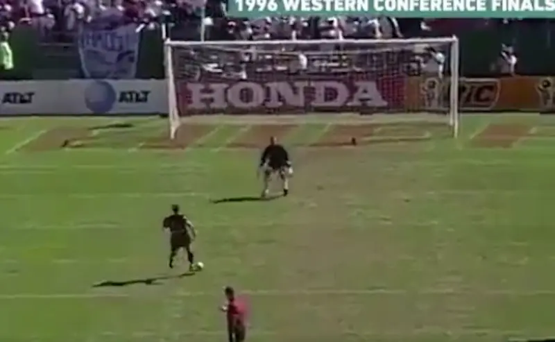 Vidéo : voilà comment on tirait les penaltys en MLS dans les années 90