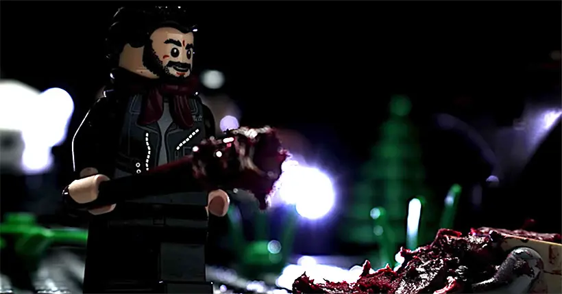 Vidéo : le massacre de Negan dans The Walking Dead est tout aussi gore avec des Lego