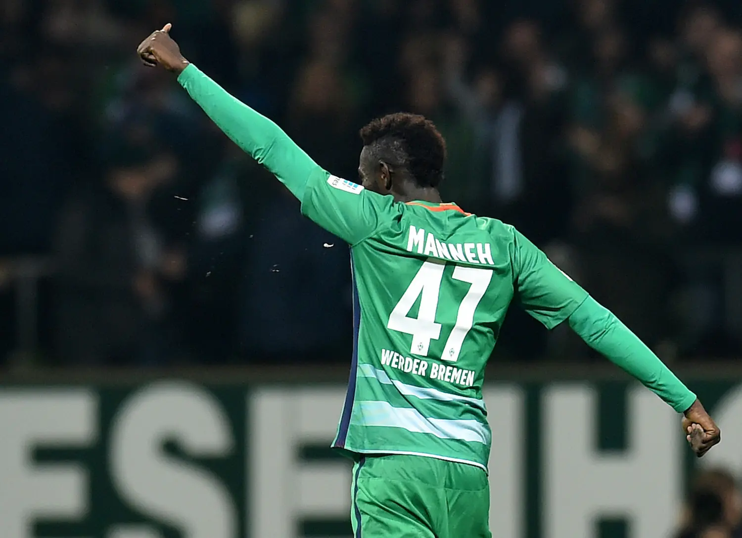Ousman Manneh, 19 ans, réfugié en Allemagne, vient de marquer son premier but en Bundesliga