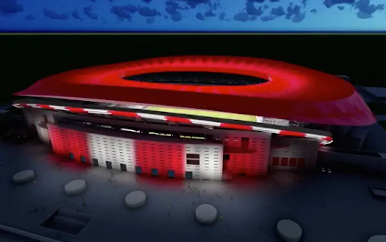 Vidéo : l’Atlético Madrid dévoile le projet de son futur stade