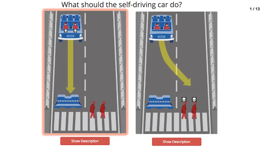 Ce jeu à base de voiture autonome va vous confronter au pire des dilemnes