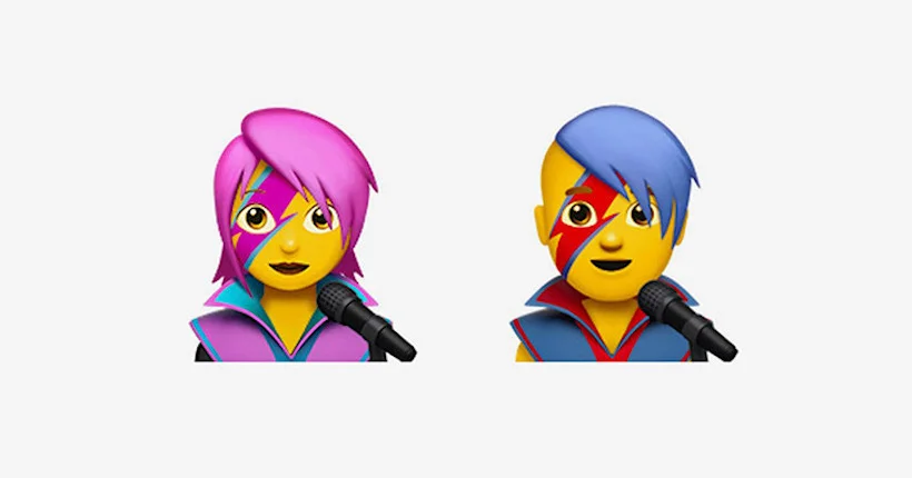 Apple rend hommage à David Bowie avec deux emojis