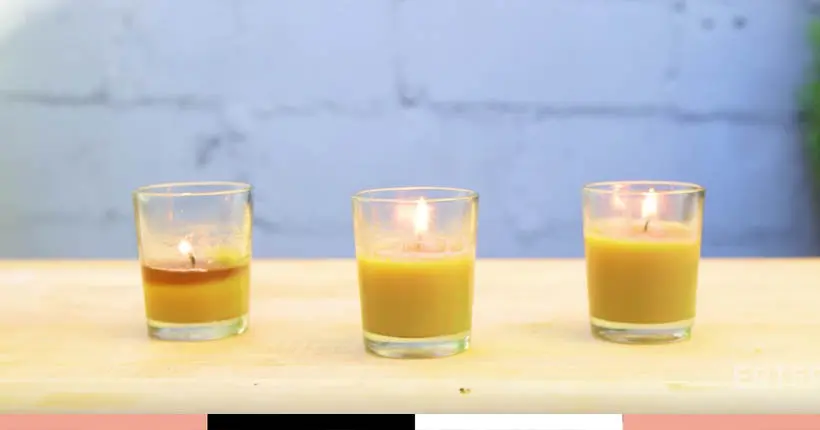 Tuto : réaliser des bougies comestibles au beurre noisette pour vos tables de fêtes