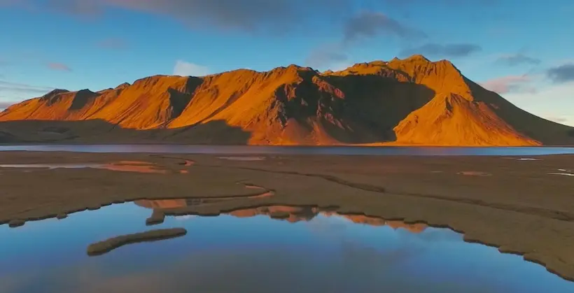 Vidéo : les sublimes paysages de l’Islande vus du ciel