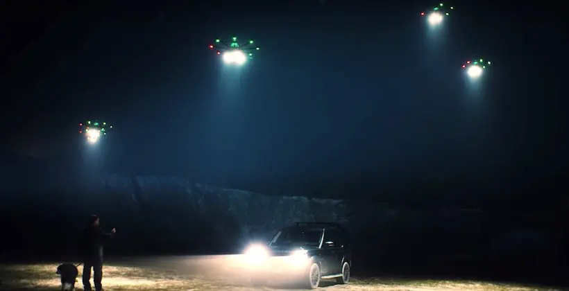 Des drones-lampadaires pourraient bientôt vous raccompagner la nuit