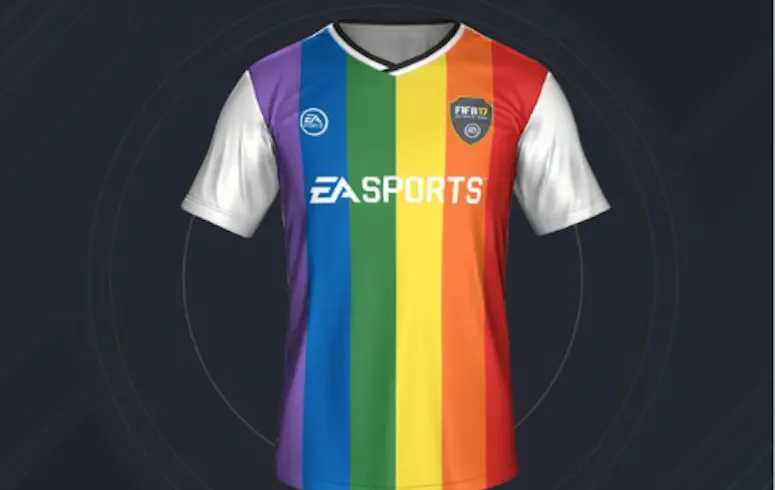 EA Sports lance des maillots arc-en-ciel sur FIFA 17 pour lutter contre l’homophobie