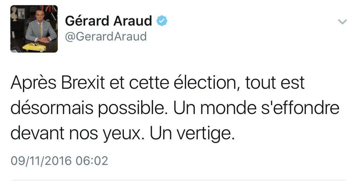 Donald Trump : le tweet cinglant de l’Ambassadeur de France aux États-Unis