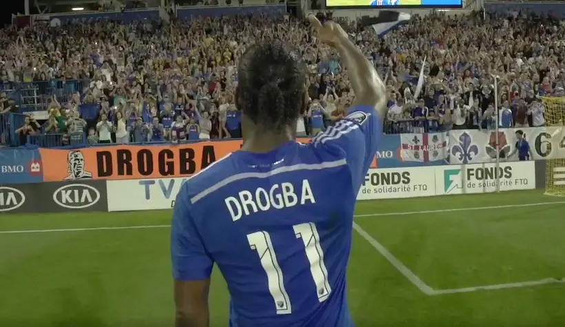 Vidéo : l’hommage de Montréal à Didier Drogba