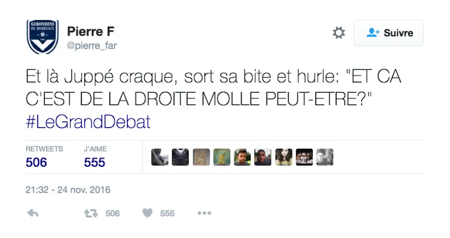 Le débat Juppé vs Fillon : le grand n’importe quoi des réseaux sociaux