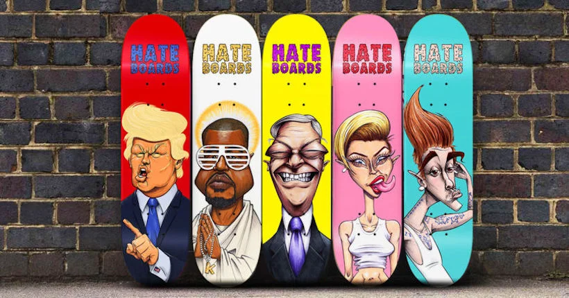 Avec les Hateboards, payez-vous la tête de ceux que vous détestez en faisant du skate