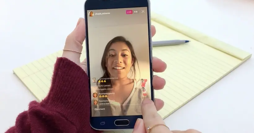 Quand Instagram s’inspire joyeusement de Snapchat et Periscope