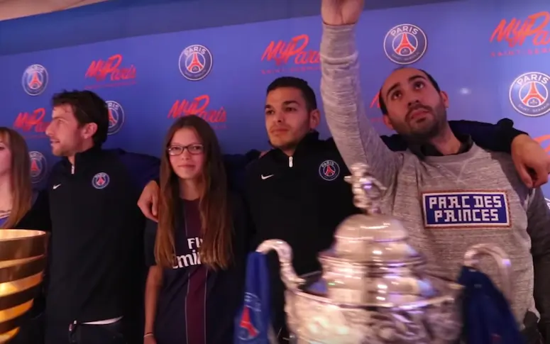 Vidéo : le Mannequin Challenge du PSG avec Ben Arfa, Maxwell et… 400 supporters