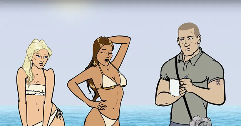 Les premières images de Pacific Heat, une série animée satirique façon Archer