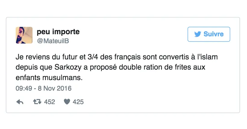 Sarkozy propose une “double ration de frites” : le grand n’importe quoi des réseaux sociaux