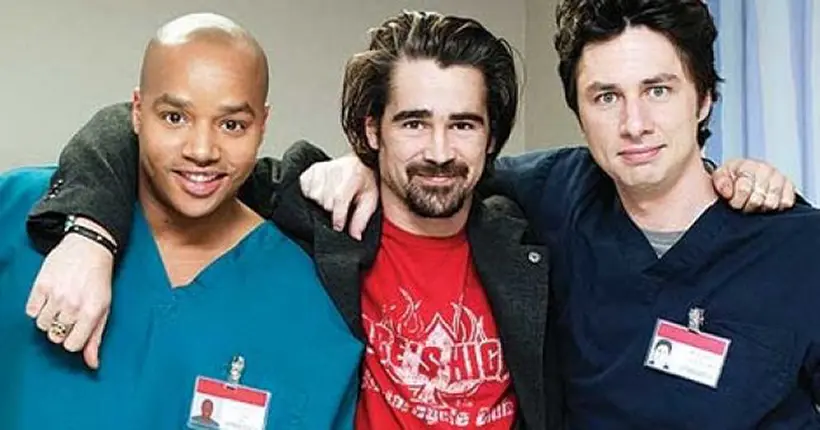 On t’a vu : Colin Farrell affoler les infirmières dans le Sacré-Cœur de Scrubs