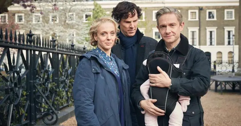 Sherlock est tonton dans les nouvelles images de la saison 4