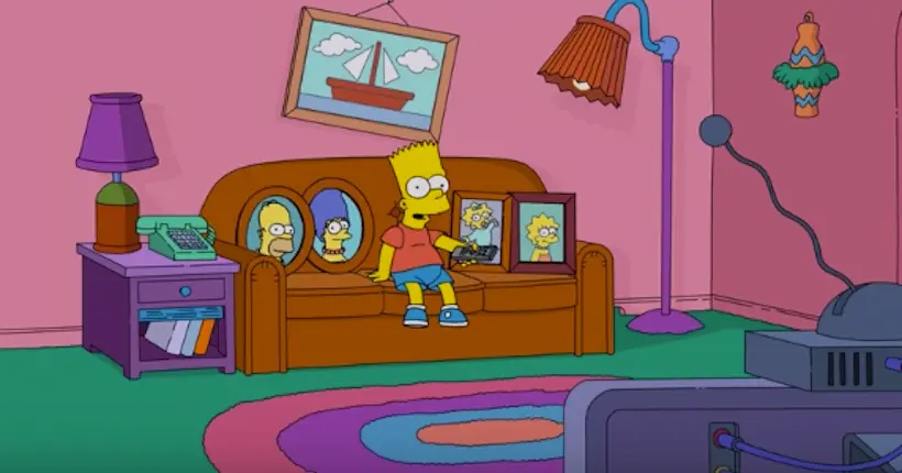 Vidéo : le couch gag des Simpson n’a jamais été aussi triste