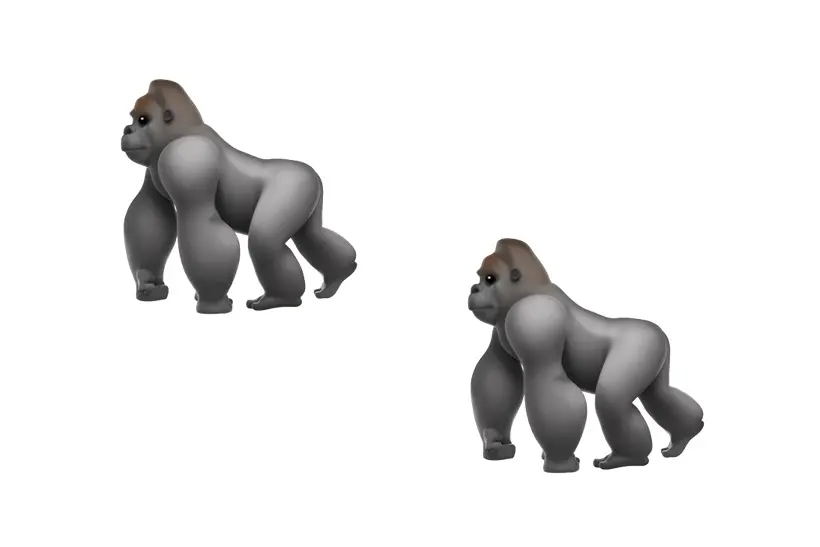 Aucun doute pour les internautes, l’emoji gorille d’Apple est bien Harambe