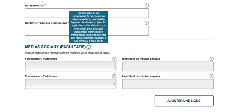 Ledit formulaire, en français. Crédit: Numérama