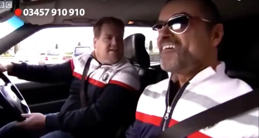 Vidéo : quand George Michael chantait dans le tout premier Carpool Karaoke