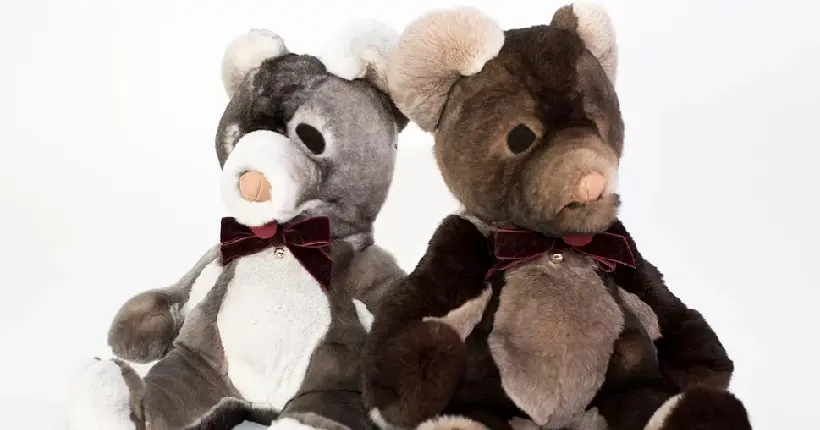 Tranquillement, une marque française propose des peluches de luxe en vraie fourrure animale