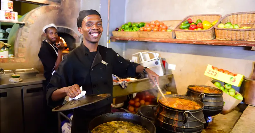 Dans les rues du Cap, la cuisine africaine traditionnelle est une denrée rare