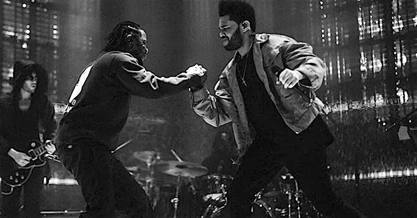 Vidéo : The Weeknd et Kendrick Lamar mettent le feu sur scène avec “Sidewalks”