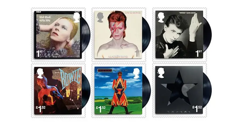 La poste anglaise va lancer des timbres à l’effigie de David Bowie