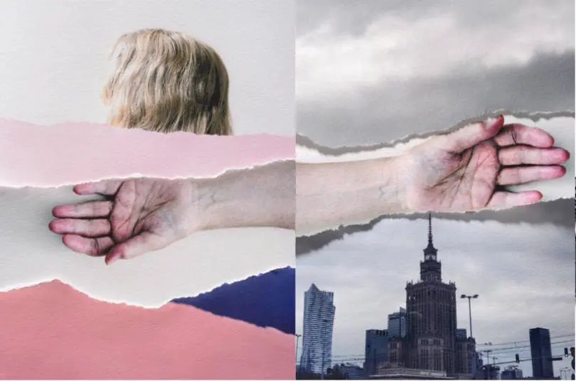 Quand le collage rencontre la photo, le projet délicat de Sylwia Kowalczyk