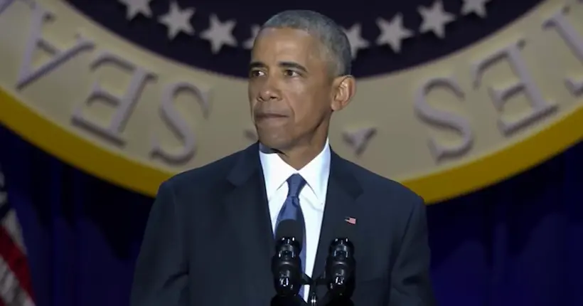 Barack Obama nous a fait chialer avec son discours d’adieu