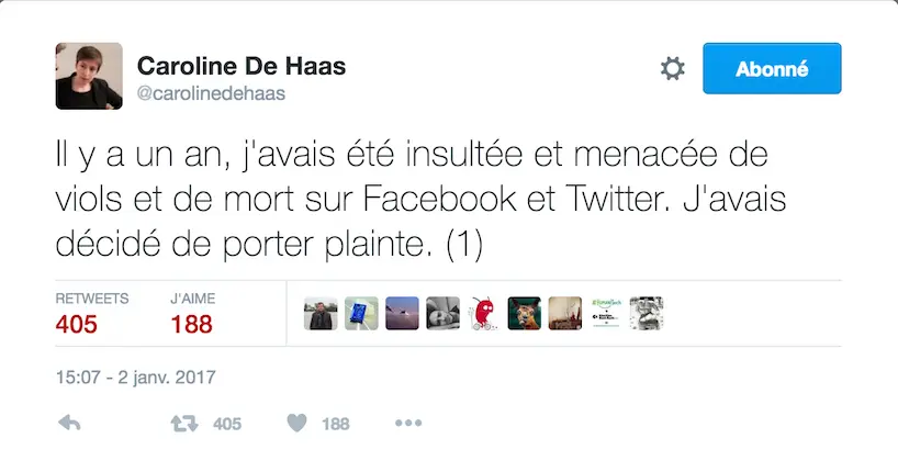 Face aux appels au viol contre Caroline De Haas, la justice botte en touche