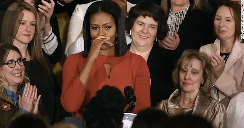 Vidéo : le discours ému de Michelle Obama avant de quitter la Maison-Blanche