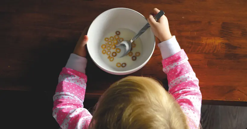 Un enfant avale la moitié de sa quantité de sucre journalière dès son bol de céréales