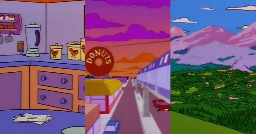 En images : un compte Instagram bien cool recense les plus beaux décors des Simpson