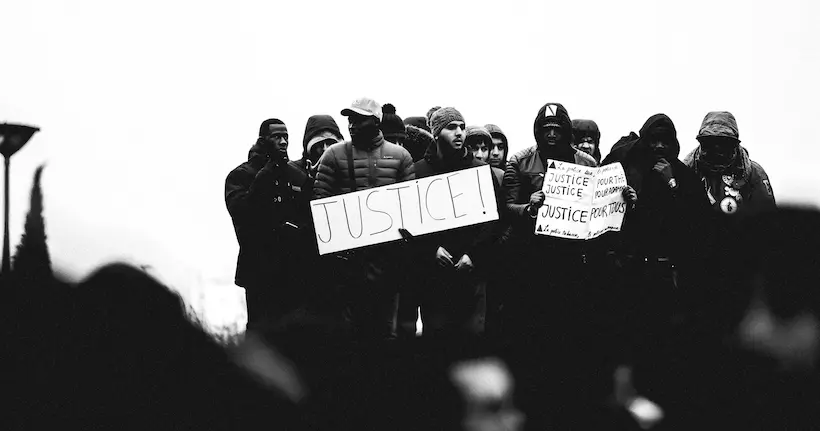 Des images du rassemblement contre les violences policières de Bobigny