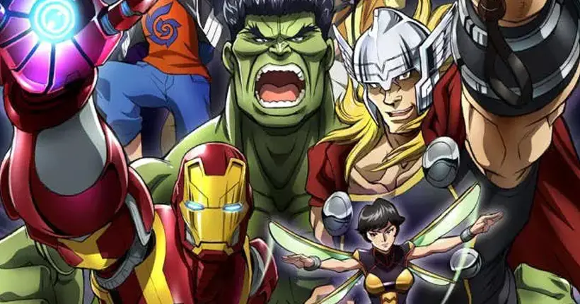 Les Avengers de Marvel se déclinent en anime