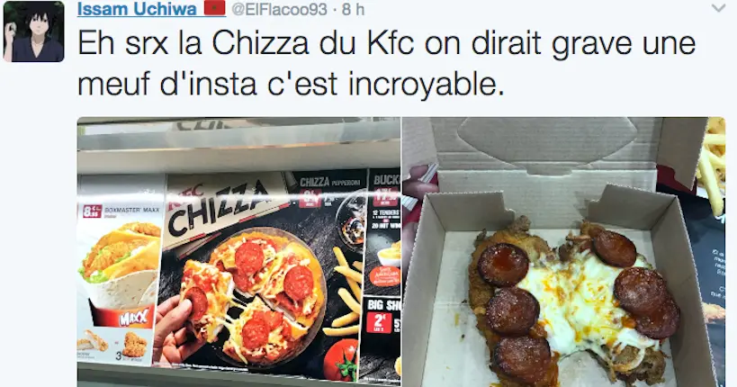 Le grand n’importe quoi des réseaux sociaux, spécial Chizza de KFC