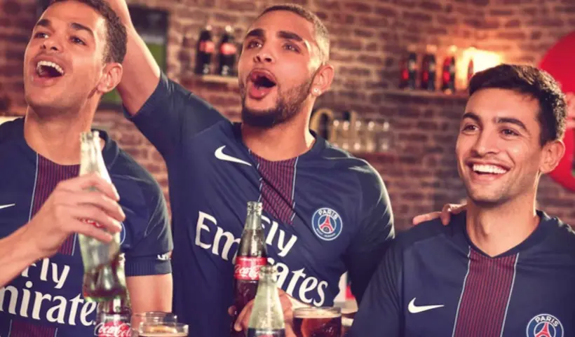 En images : la nouvelle campagne Coca-Cola avec le Paris Saint-Germain dévoilée avant le choc face au Barca