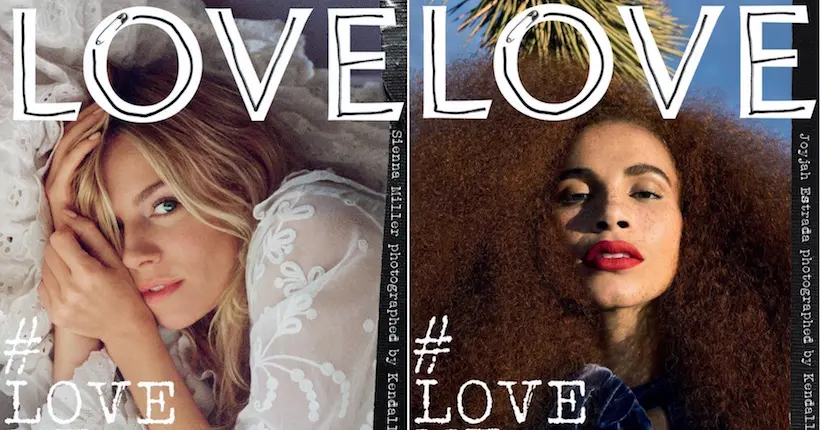 Kendall Jenner passe derrière l’objectif pour le magazine Love